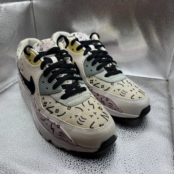 Size 10.5 Nike Air Max 90 Premium‎ Barely Rose Doodle Men\'s Shoes 700155-603 main image 12
